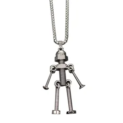 Hip hop necklace couple Disco accessories Punk sweater pendant male and female personality choker