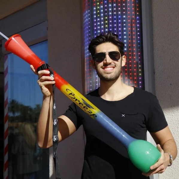 100 унций пластиковые уличные стаканчики 1 метр длинная шея бар чашка для каши США новинка чашка для каши s с ремешком