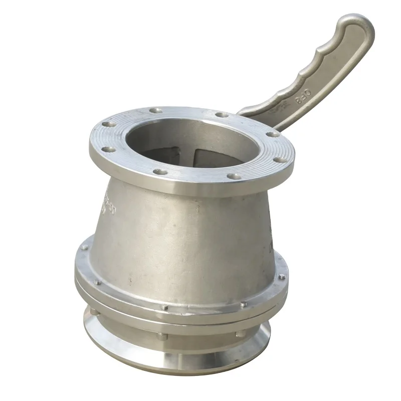 Fuel Tanker Truck Api Adaptor Bottom Valve Oil Unloading Valve