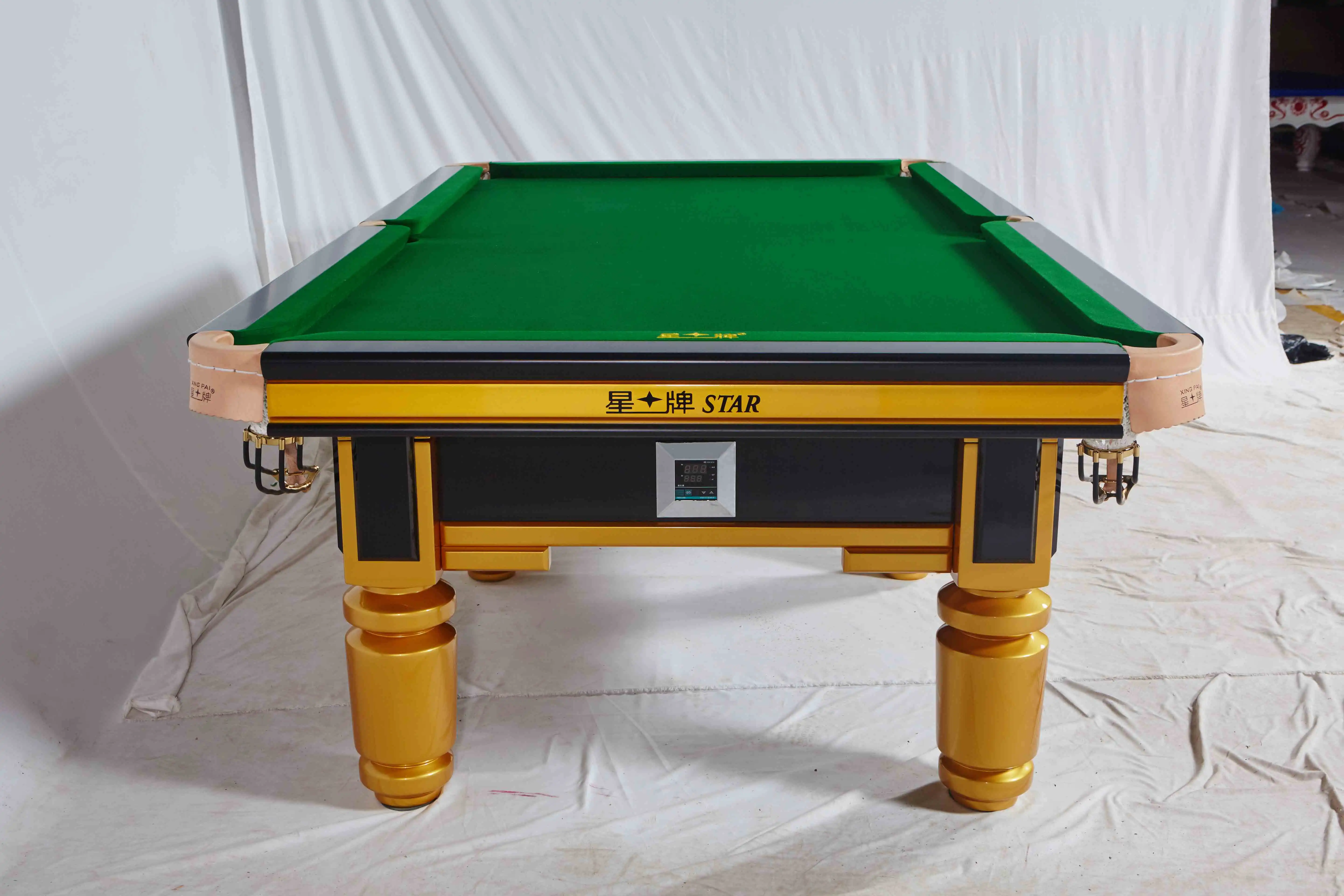 CBSA Golden Tournament Chinese pool table XW110-9A original pool table supplier