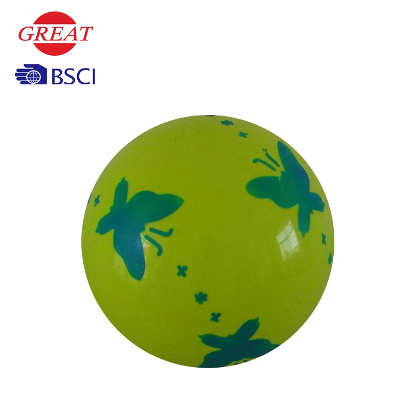 Wholesale PVC Inflatable Ordinary Toy Ball with Logo for Children