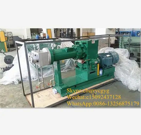 Горячий Кормление резиновый экструдер с другой экструдер головы