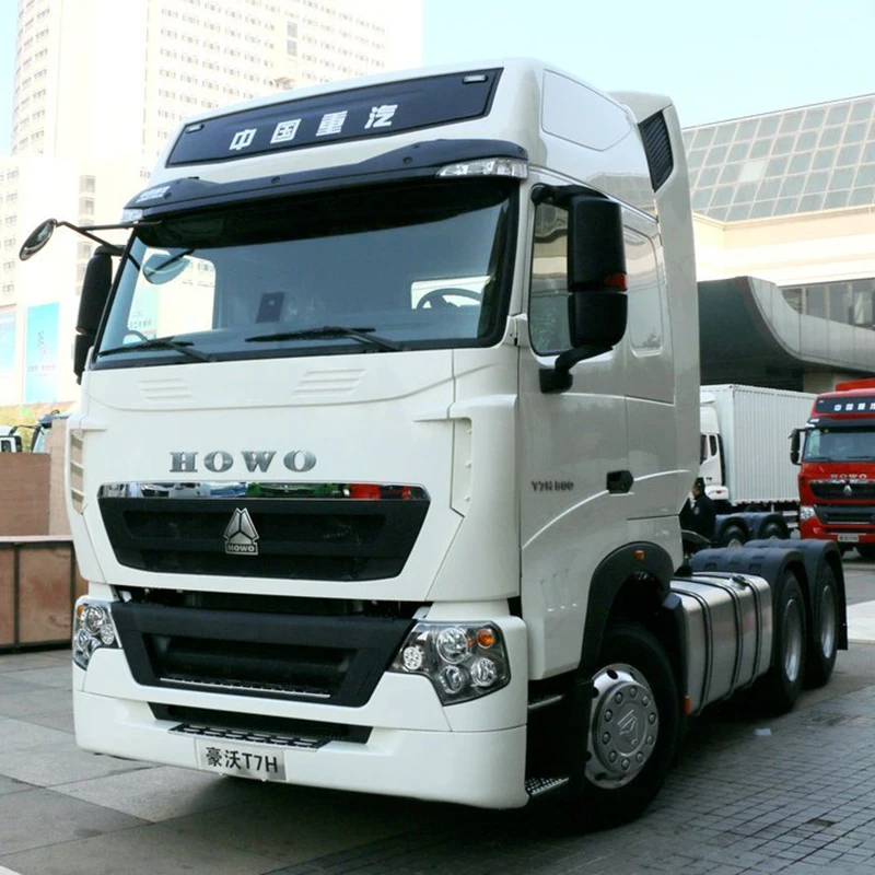 New Model 430hp Howo T7H Tractor Truck Trucks Sinotruk Howo 6x4 Tractor Truck Head for Zimbabwe