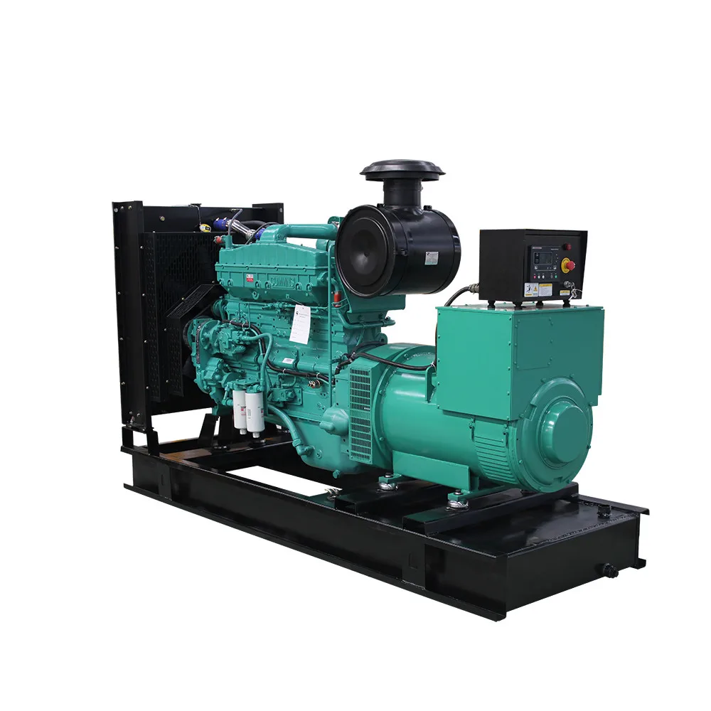 250KW 312KVA 60hz water cooling power diesel generator set price from genset factory