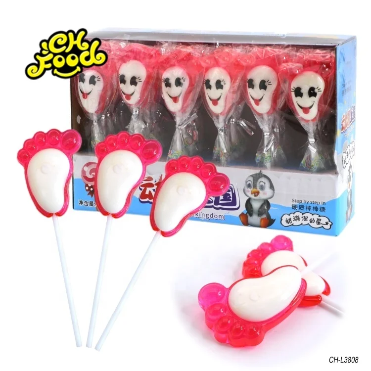 High Quality Foot Shape Lollipop