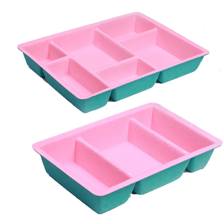 office home Stackable desk Drawer Organizer Tray set supplier Drawer Divider Inserts Storage Organiser