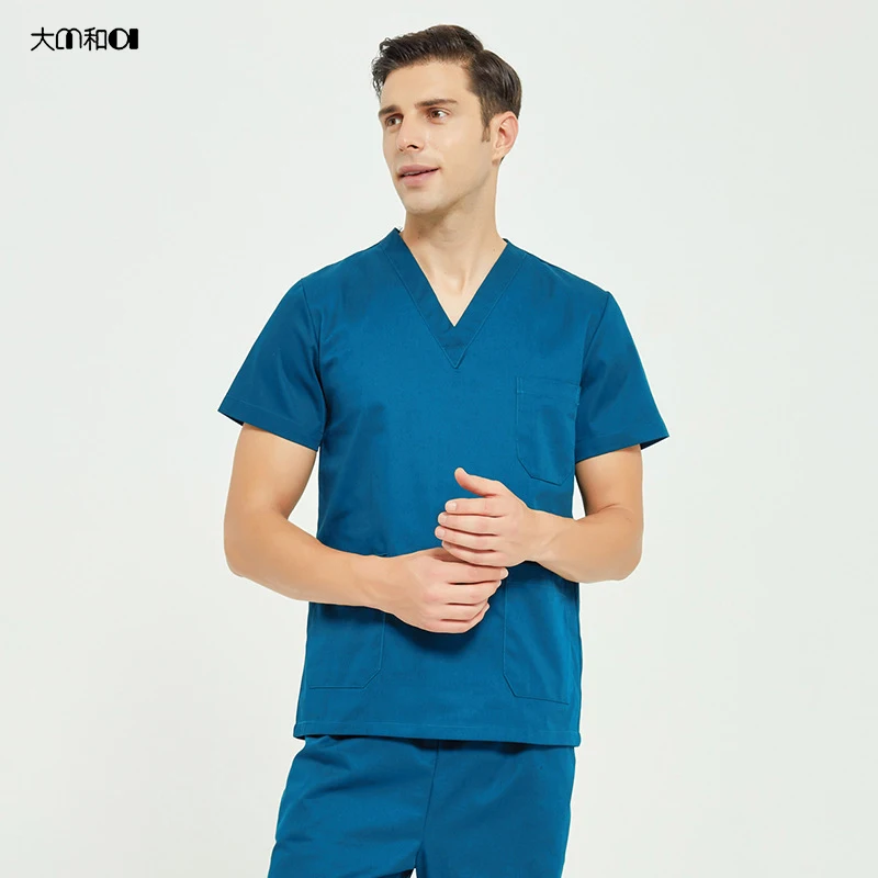 Scrubs Sets For Woman Sexy Pink Scrubs Sets And Jacket Pakistan Enfermera Pink Doctor Jumpsuit Male Nurse Uniforms