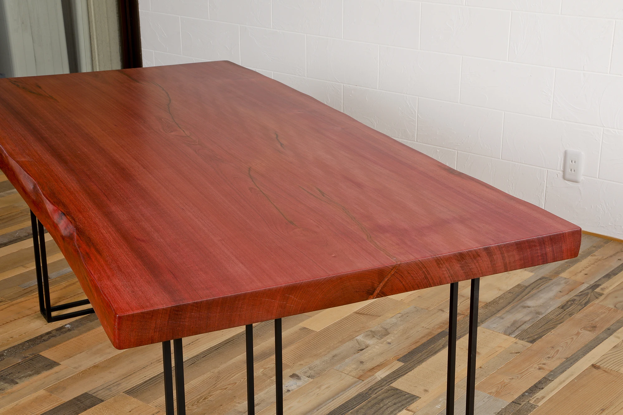  Деревянный кухонный пиломатериал цена одиночная тарелка purpleheart для оптовой продажи