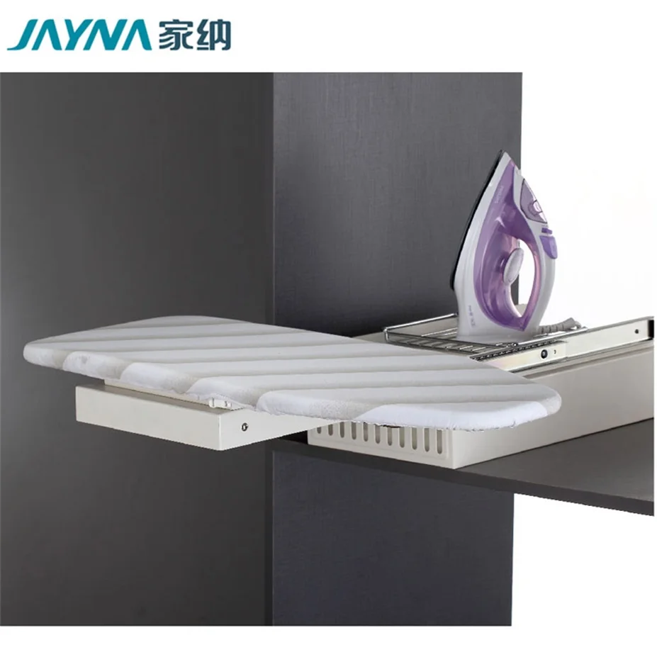 
Modern Hot Sell 180 Degree Revolving Ironing Board Wardrobe Accessories Drawer Ironing Board 