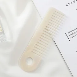 Новая мода пластина из уксусной кислоты парикмахерская расческа изысканный цвет мраморный узор аксессуары для волос Антистатическая женские