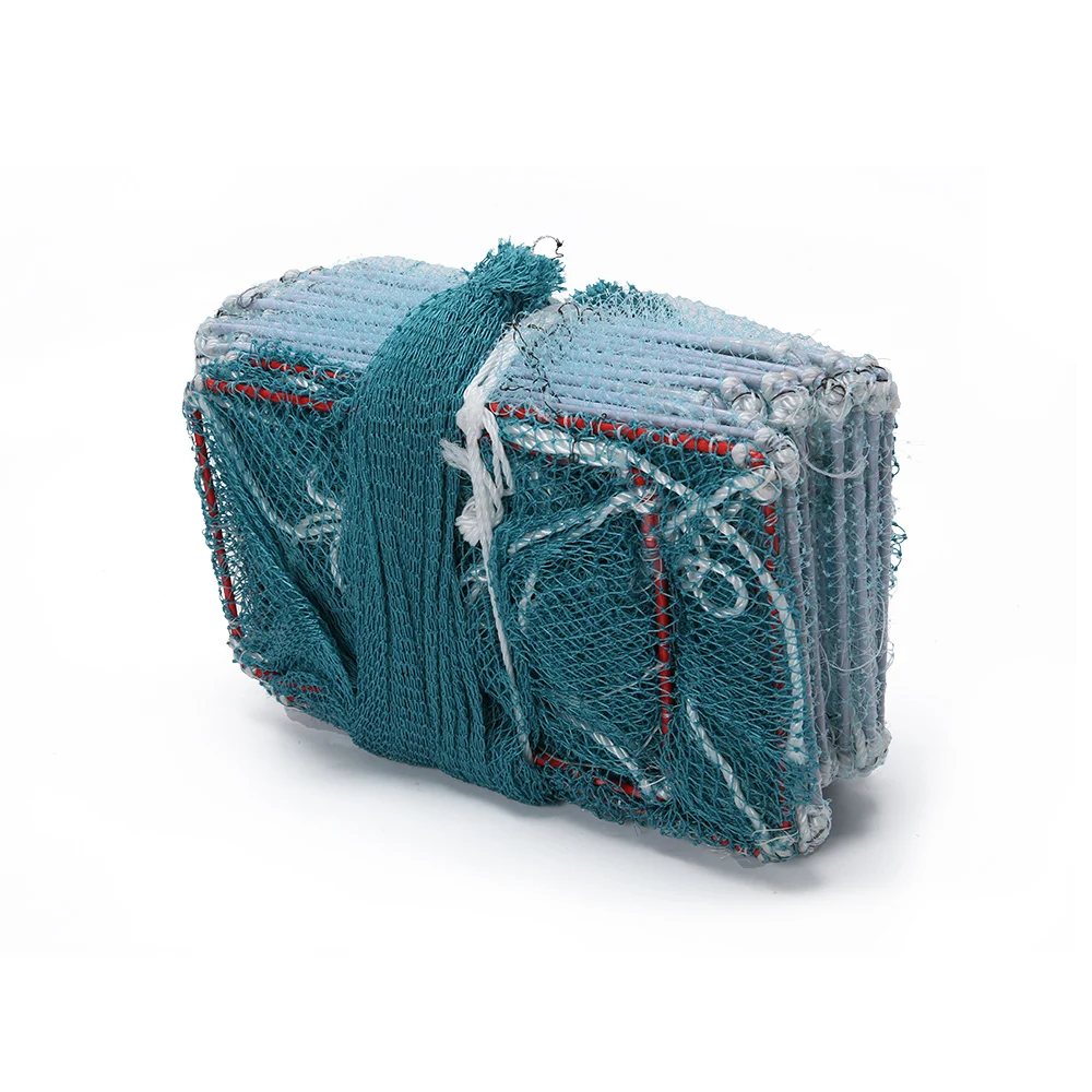 Different Wire Frame Fishing Lobster Traps Cheap Rectangular Foldable Crab Fish Traps Competitive Price 22x35x26