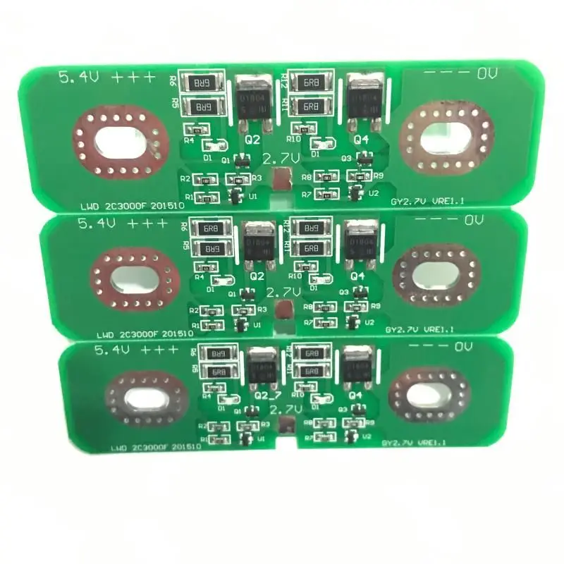 Original super capacitor 2.7V3000F Advantage Super Farad Capacitor Protection Board