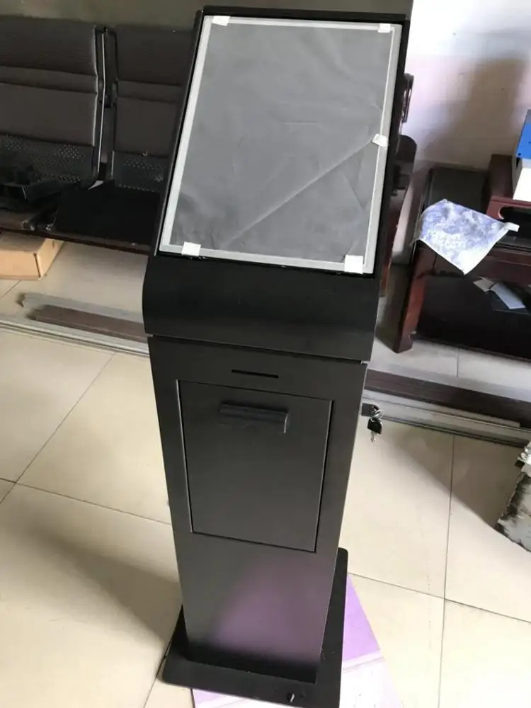 OEM Touch screen self service ATM machine coin bill acceptor pay kiosk