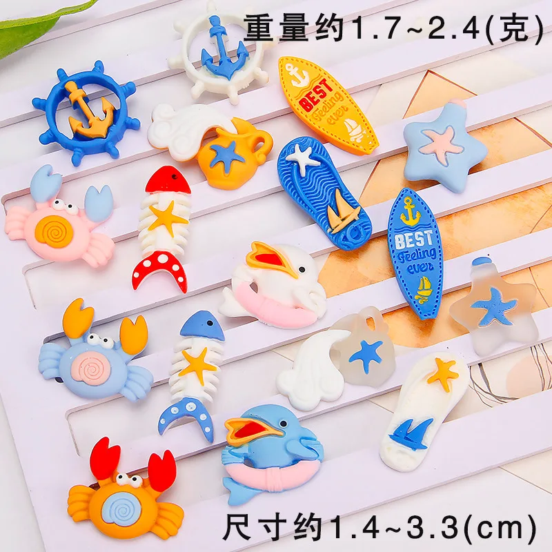 Crab hole shoe resin  patch DIY cream glue accessories hairpin cave shoes 3D factory outlet