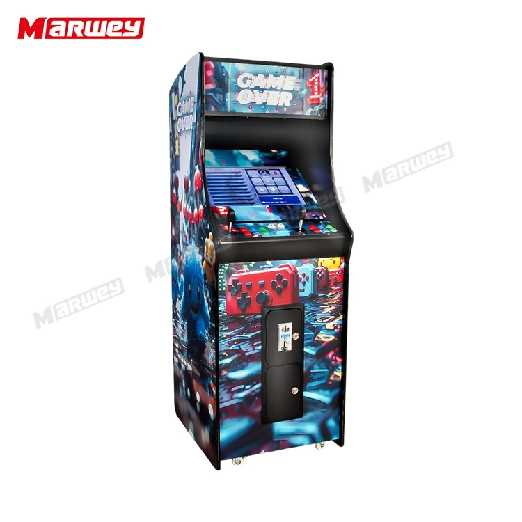 Custom Indoor Coin Operated Classic Arcade Cabinet Indoor Gaming Equipment Street Upright Arcade Fighting Video Game Machine
