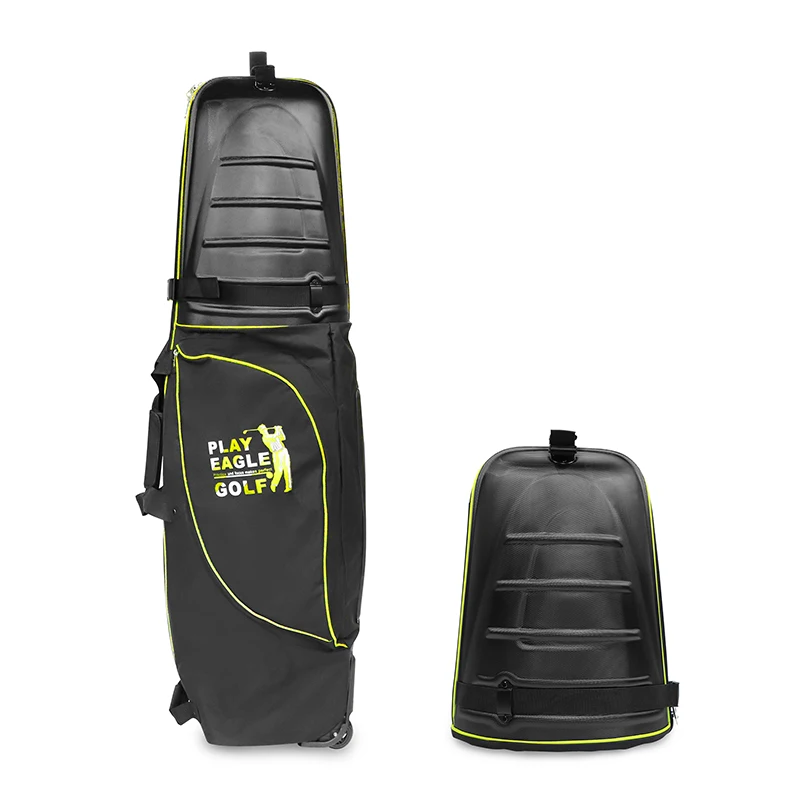 Golf Hard Case Air bag cover with wheels Shockproof Aviation Bag  Portable Folding Golf Travel Bag