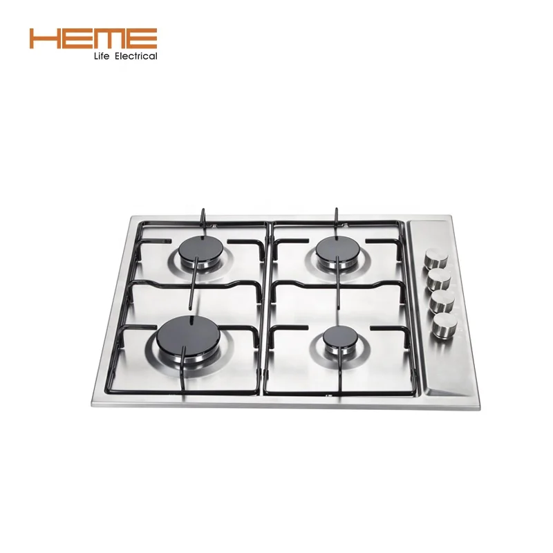 High Quality 4 Burner Gas Cooktop Glass Hob ( PGR6040S-A2EI )