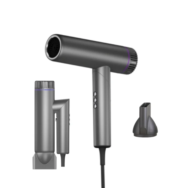 Hot Selling 32m/S High Speed Foldable Portable Travel Hotel Hair Dryer 2000w Professional Salon Bldc Ionic Hair Blower Dryer