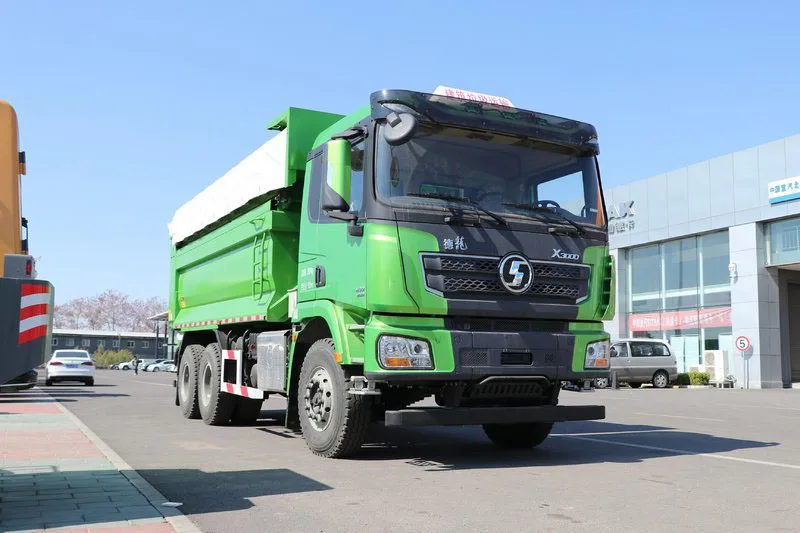 Delong X3000 dump truck used Shaanxi Automobile heavy truck Weichai engine fast transmission drive 6x4 400 HP