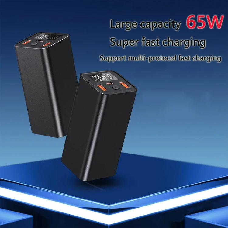 65W Laptop Power Bank 20000Mah Portable Power Station Battery Pack Charger Batterie Externe For Chargeur Rapide iphone Powerbank