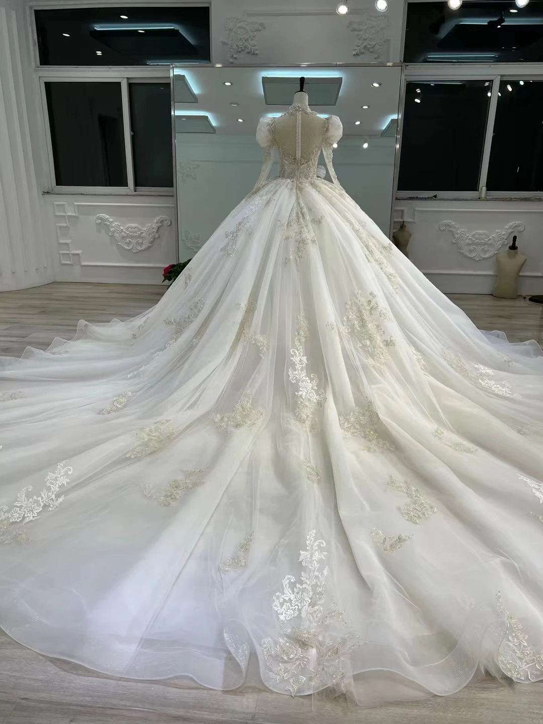 White Bridal Dresses 2022 Lace Wedding Dresses Women Bridal Classic Wedding Dresses