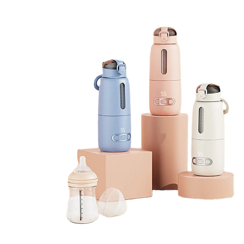 3-in-1 Smart Milk Warmer Double-Layer Baby Bottle Dryer Steaming Sterilizer Food Grade Material Household Outdoor Hotel USB