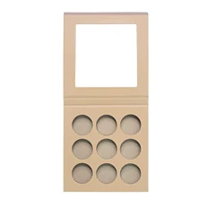 High pigmented duochrome nude eye shadow pallet custom glitter eyeshadow palettes vegan private label eyeshadow palette