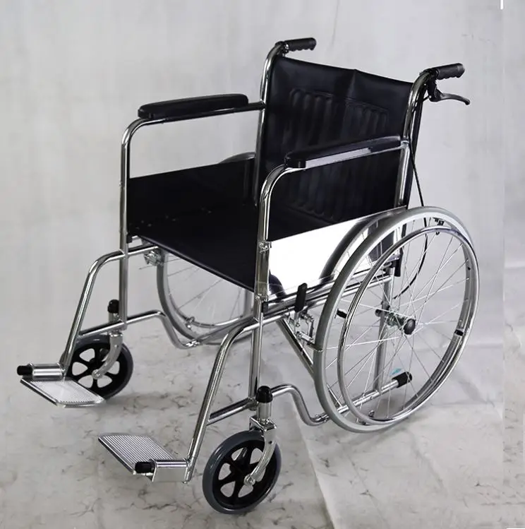 Folding Wheels Manual Elderly manual folding Comfortable And Lightweight Easy To Use wheelchair