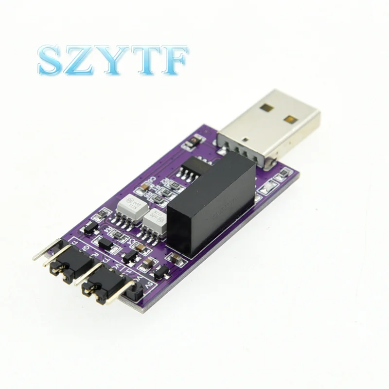 Optically isolated USB to serial port 5V3.3V2.5V1.8V optically isolated USB to TTL serial port CH340 UART