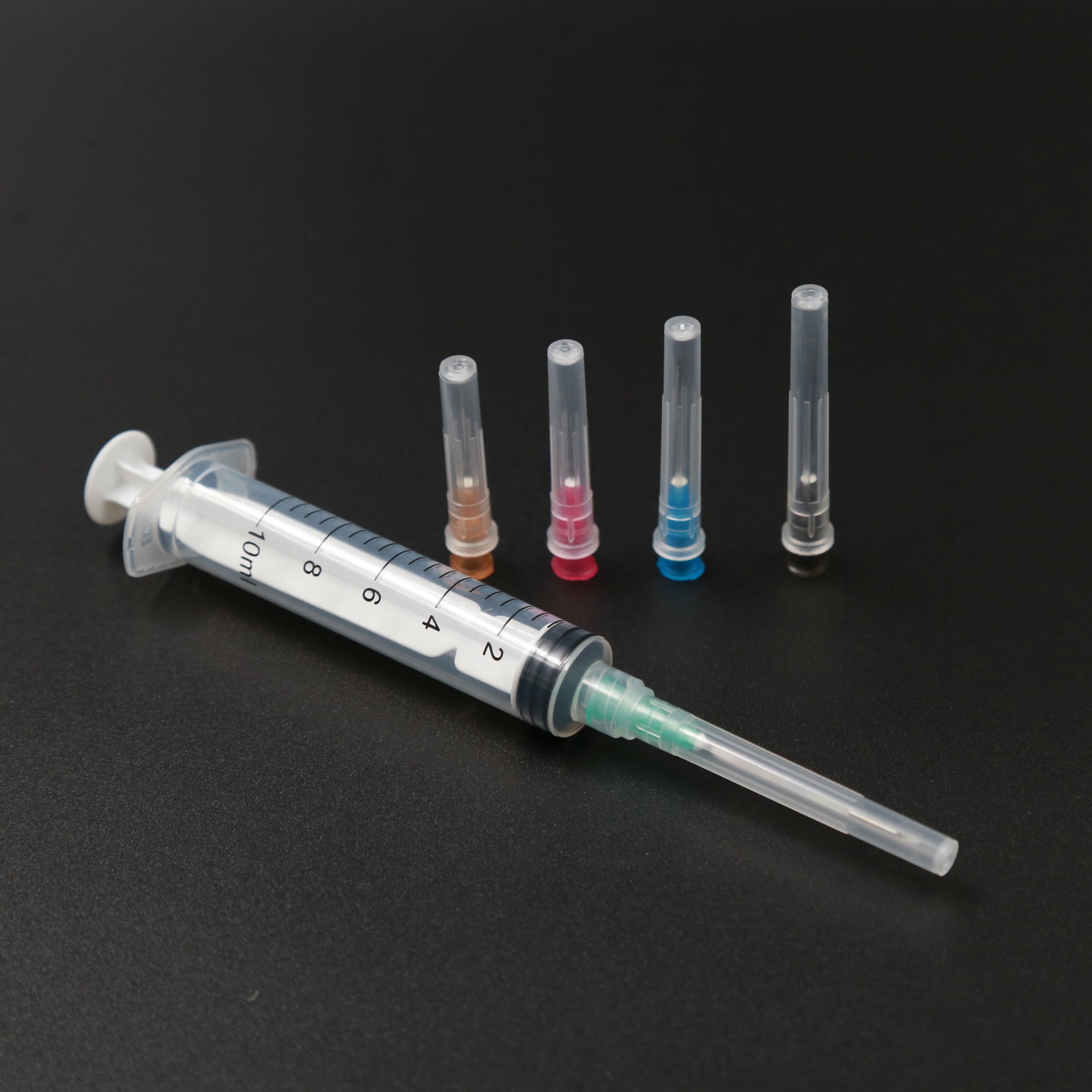 Одноразовый медицинский пластиковый шприц Luer Lock с иглой 21 г, 28 г ISO CE