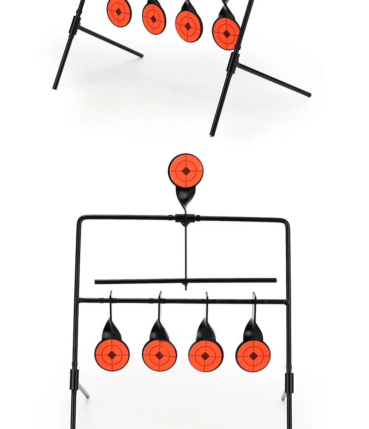 Stainless steel target shooting accessories hot selling explosive shooting practice target folding easy target