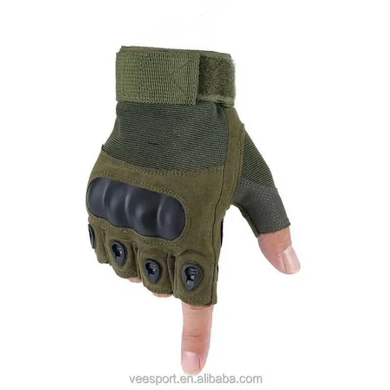 Professional Non slip mitten protection wear-resistance touch screen working mittens washing black green color