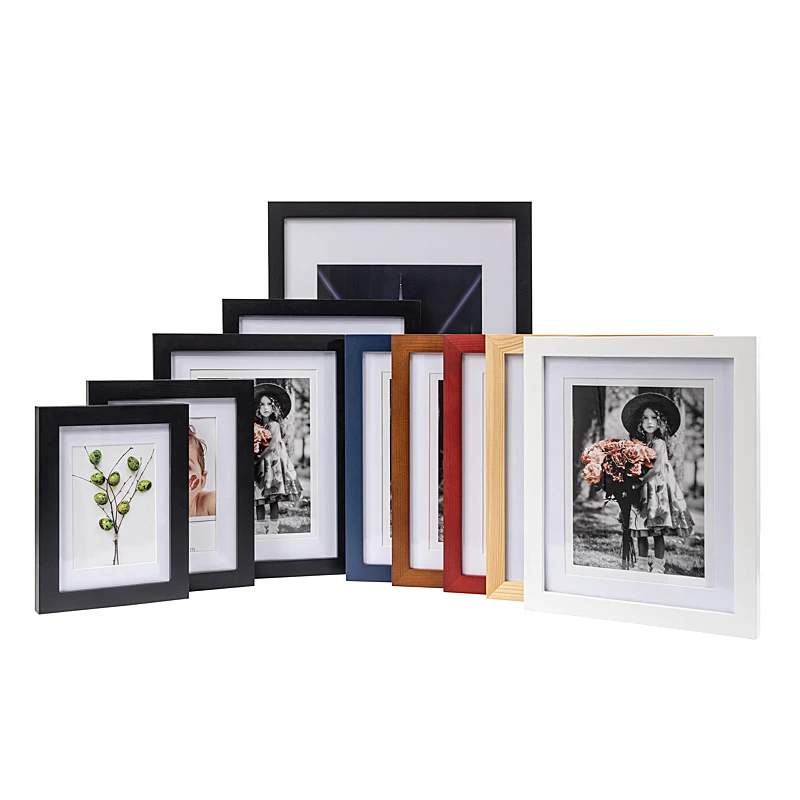 High Quality Hot Sale Wooden Photo Picture Frame 4*6 5*7 6*8 inch A4 A3 For Home Decor