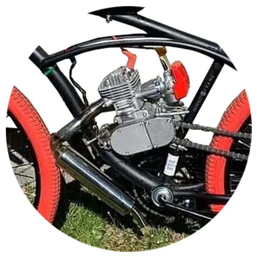 Petrol bicycle motor 110cc Scooter bike gas Phantom 85 two stroke 85cc bike engine motorized gas bicycle motor