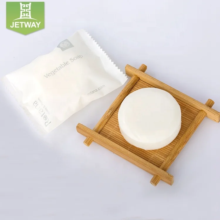 Round cheap hotel glycerin whitening soap custom packaging bar soap