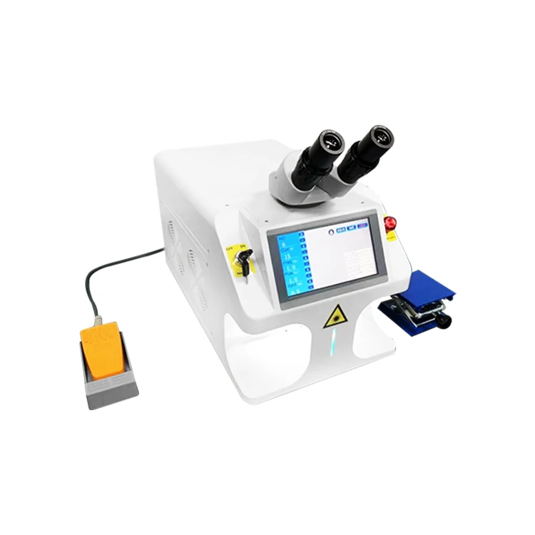 60w 100w yag Jewellery Mini Laser Spot Welders Portable Hand held Type Jewelry fiber  Laser Welding Machine For Gold Repair