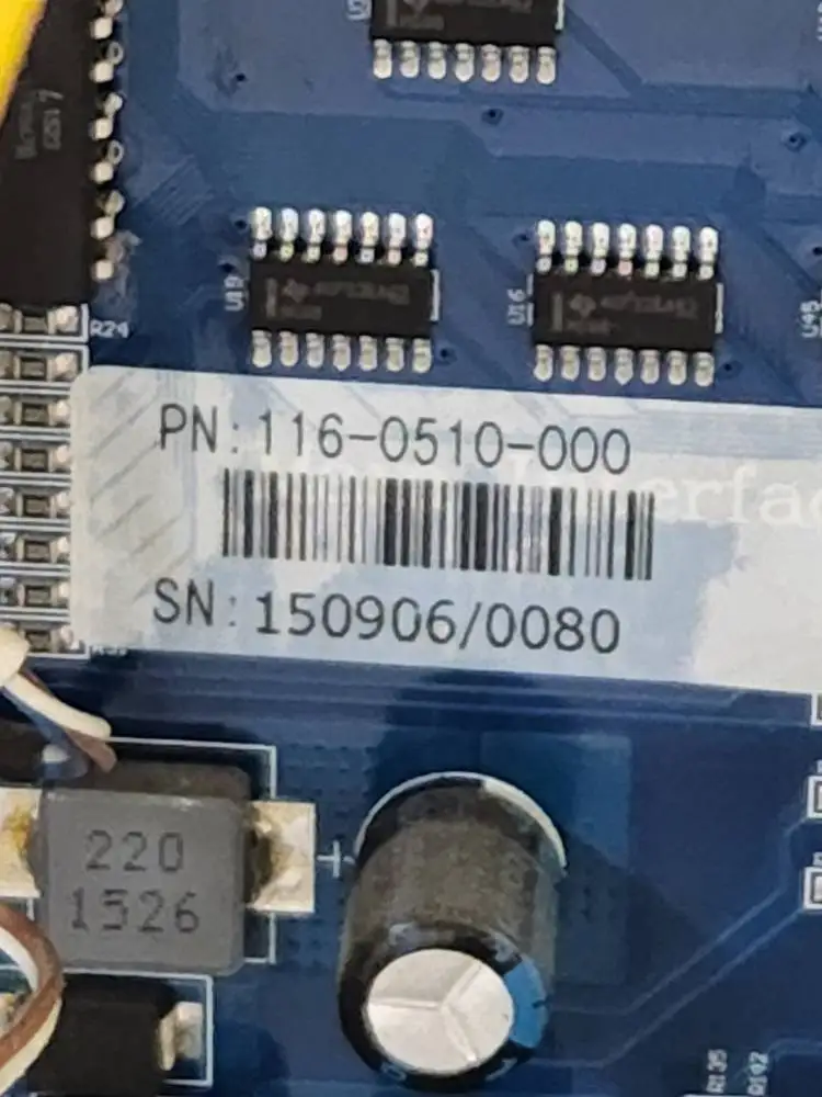 konica 1024i main board for Flora 2512 uv flatbed printer code no PN:1150510000 SN:150529/0311