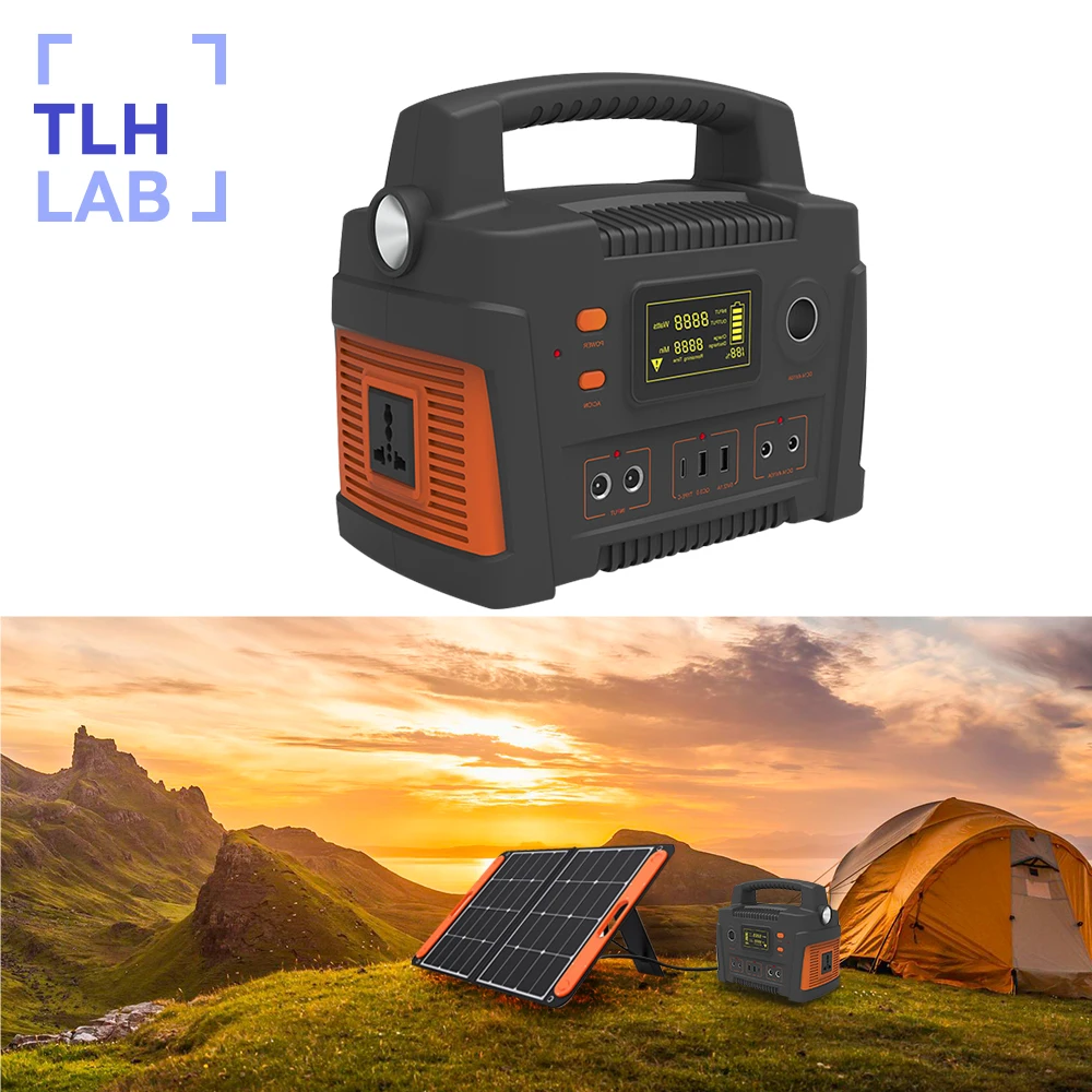 OEM 80000 30000 mAh Big Energy Wall Kit Camping Wireless Charging Folding Slim Solar System Battery Charger Solar Power Bank