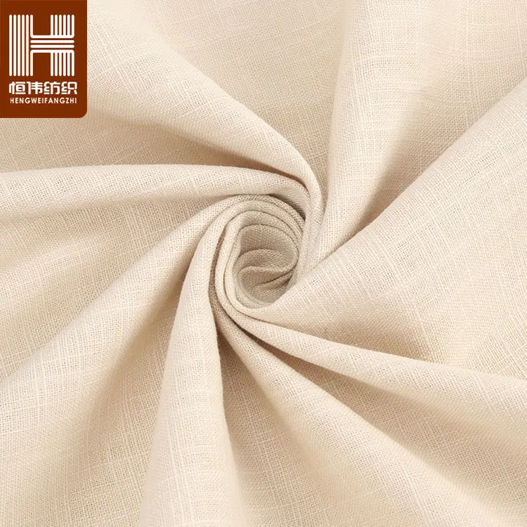 
In stock solid plain dyed ramee 100% Ramie fabric for clothes 