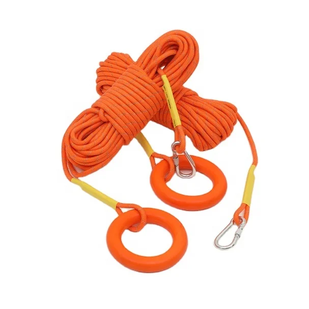 Floating Water Rescue Rope Lifesaving Throw Rope Lifeline Reflective Rope for Water Rescue