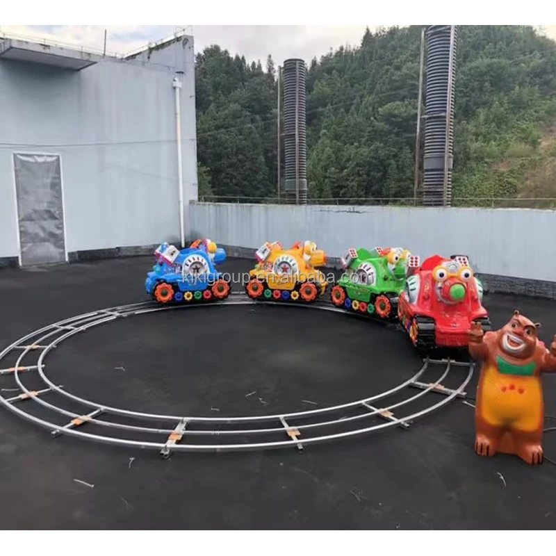 Manufacture hot sale cheap price ride on train with track for kids