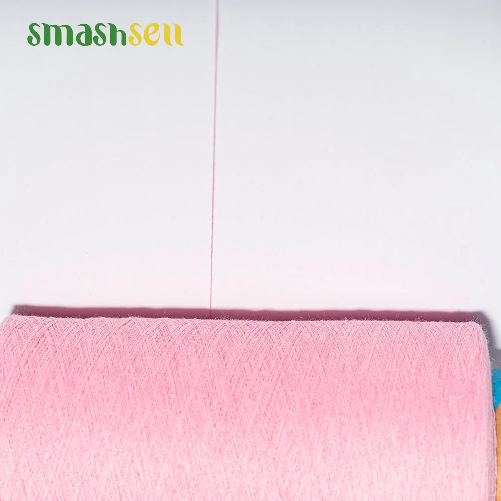 Wholesale Custom Dyed Anti Pilling 2/44 Raw Knitting Sewing Embroidery Bleached Acrylic Wool Blended Yarn For Knittining