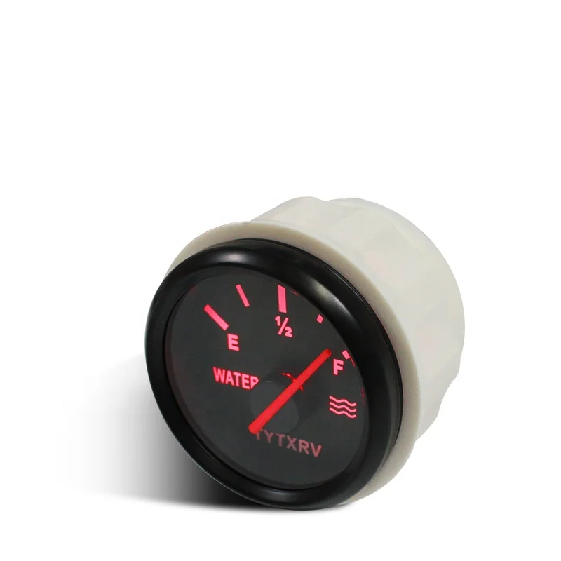 TYTXRV 12V Waterproof Car Boat Fuel Gauge with Backlight Fuel Level Sensor for Universal Boat Car Truck RV Instruments