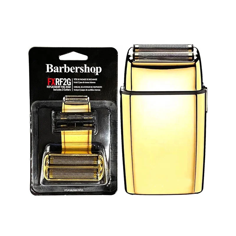 Barber Shaver Head Replacement Foil And Cutter Replaceable Shaver Cutting Head And Blade Set for FX02 FX01