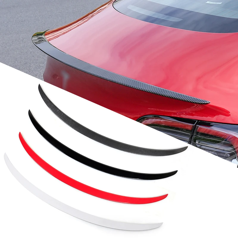 20% Off Hot Selling Tesla Accessories For  Model 3 Rear Trunk Spoiler Original Style Multiple Painted Colors Tail For Tesla