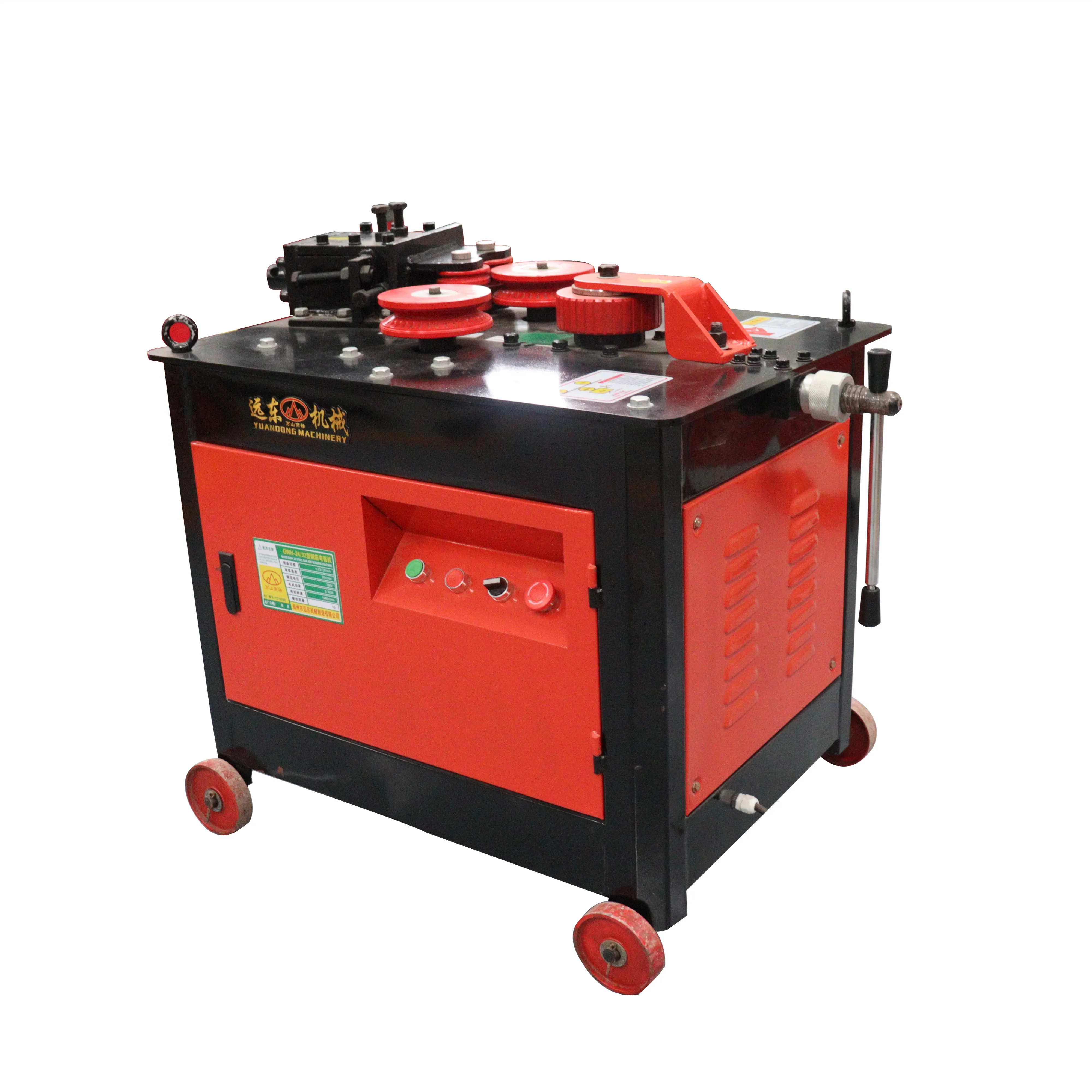 Most Professional Rebar Arc Bending Machine Accurate And High Efficiency Steel Cold Rolled Ribbed Bars For
