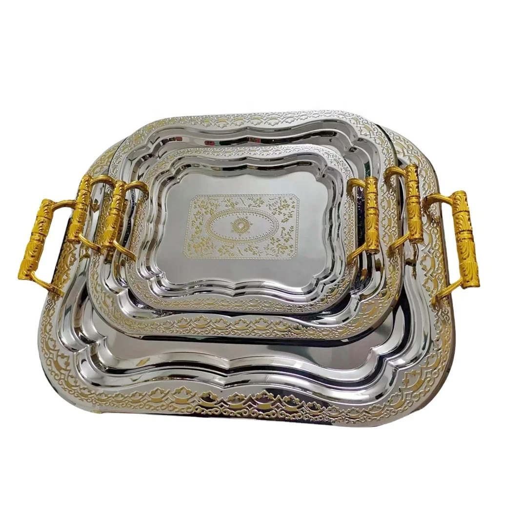 Stainless Steel Serving Tray