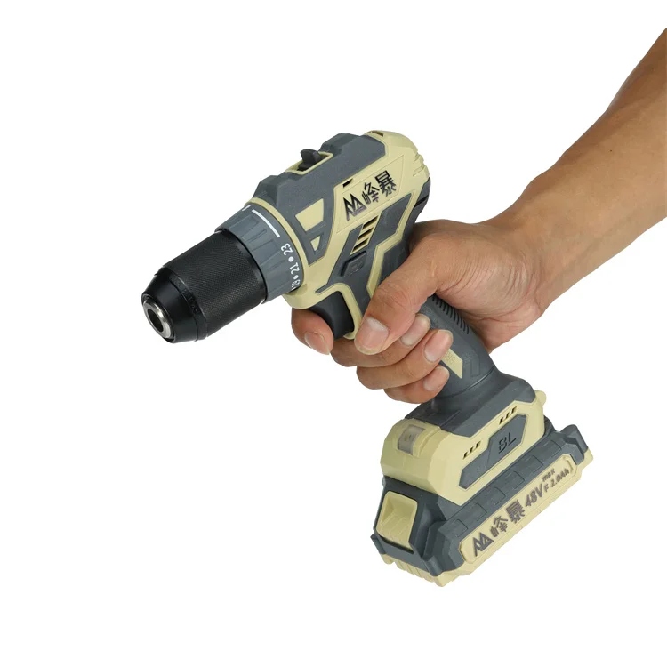 108V 13mm Multifunctional Powerful Electric Electric Hand Drilling Machine Driller Impact Cordless Gun Drill Power Tool