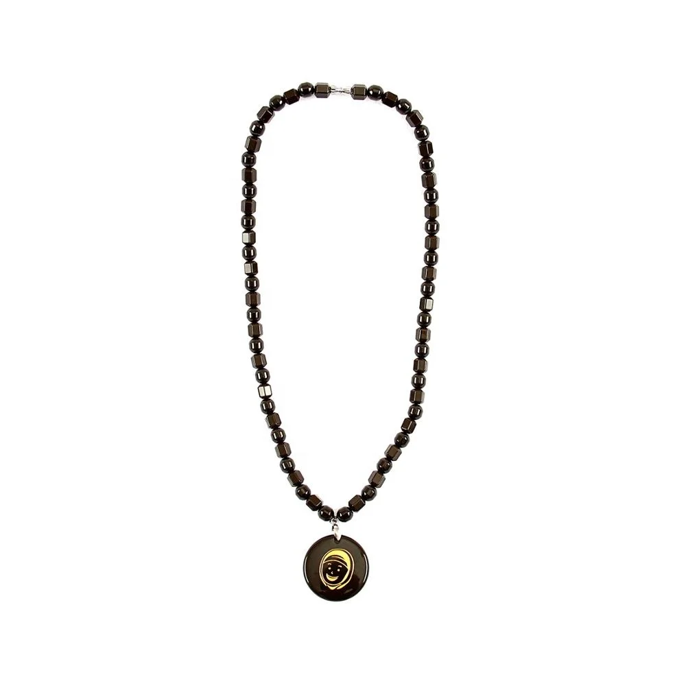 Fanocare far infrared therapy stone bracelet germanium stone tortoise pendant maifan beads tourmaline necklace