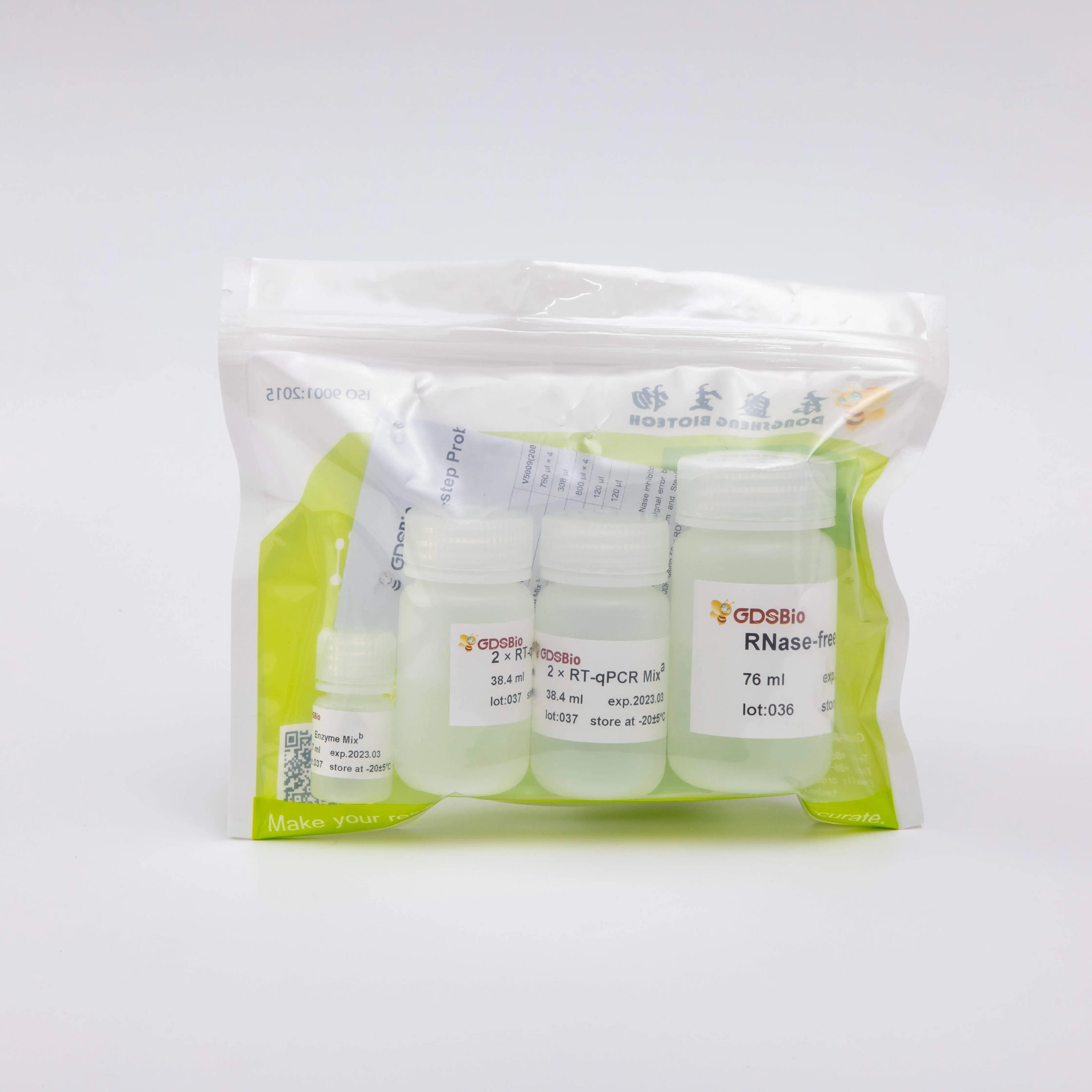 GDSBIO Highly efficient and stable dNTP/dUTP One-step Probe RT-qPCR Kit V2 V5009/V5010